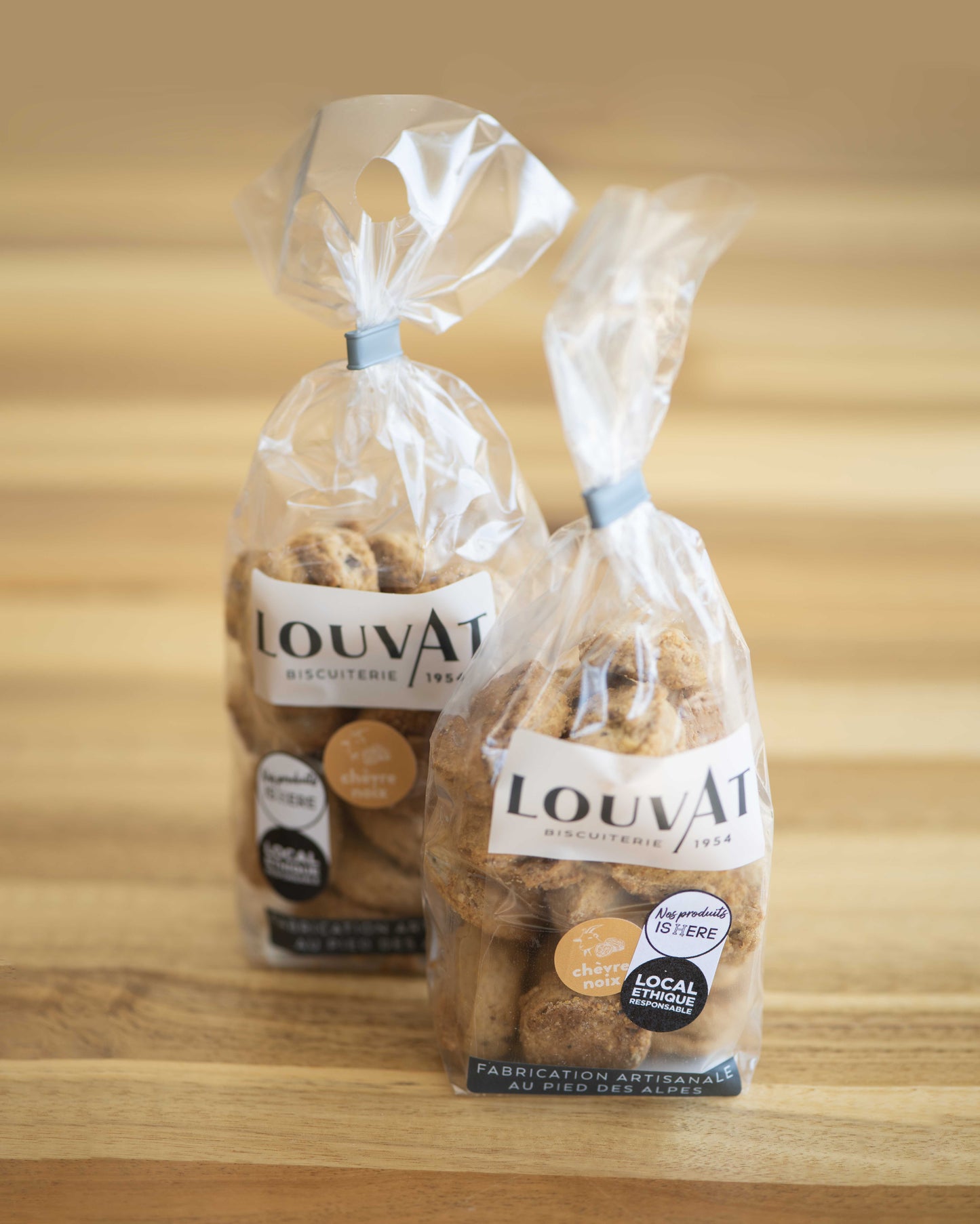 Biscuits apéritifs chèvre et noix Louvat