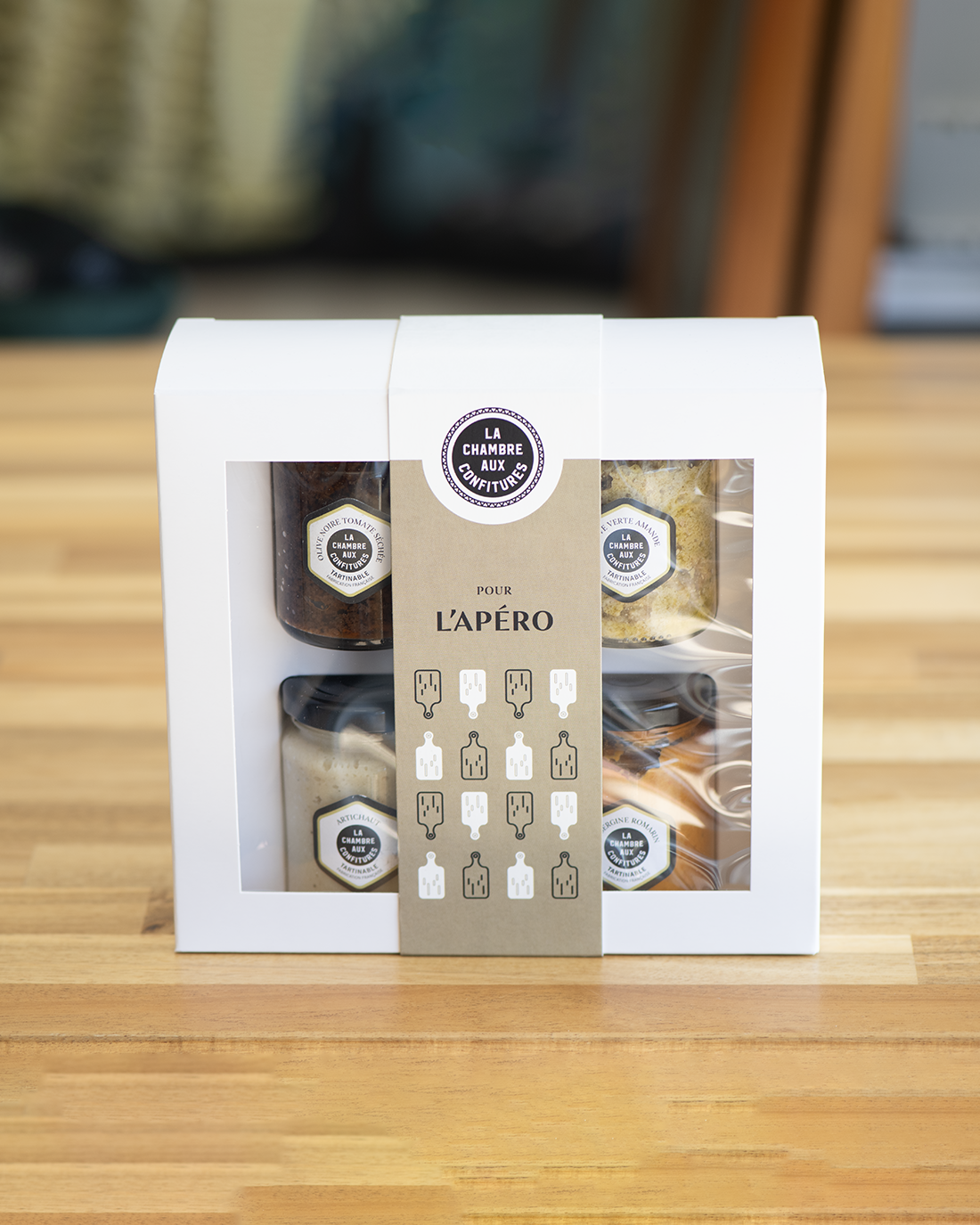 Coffret tartinable pour l'apéro