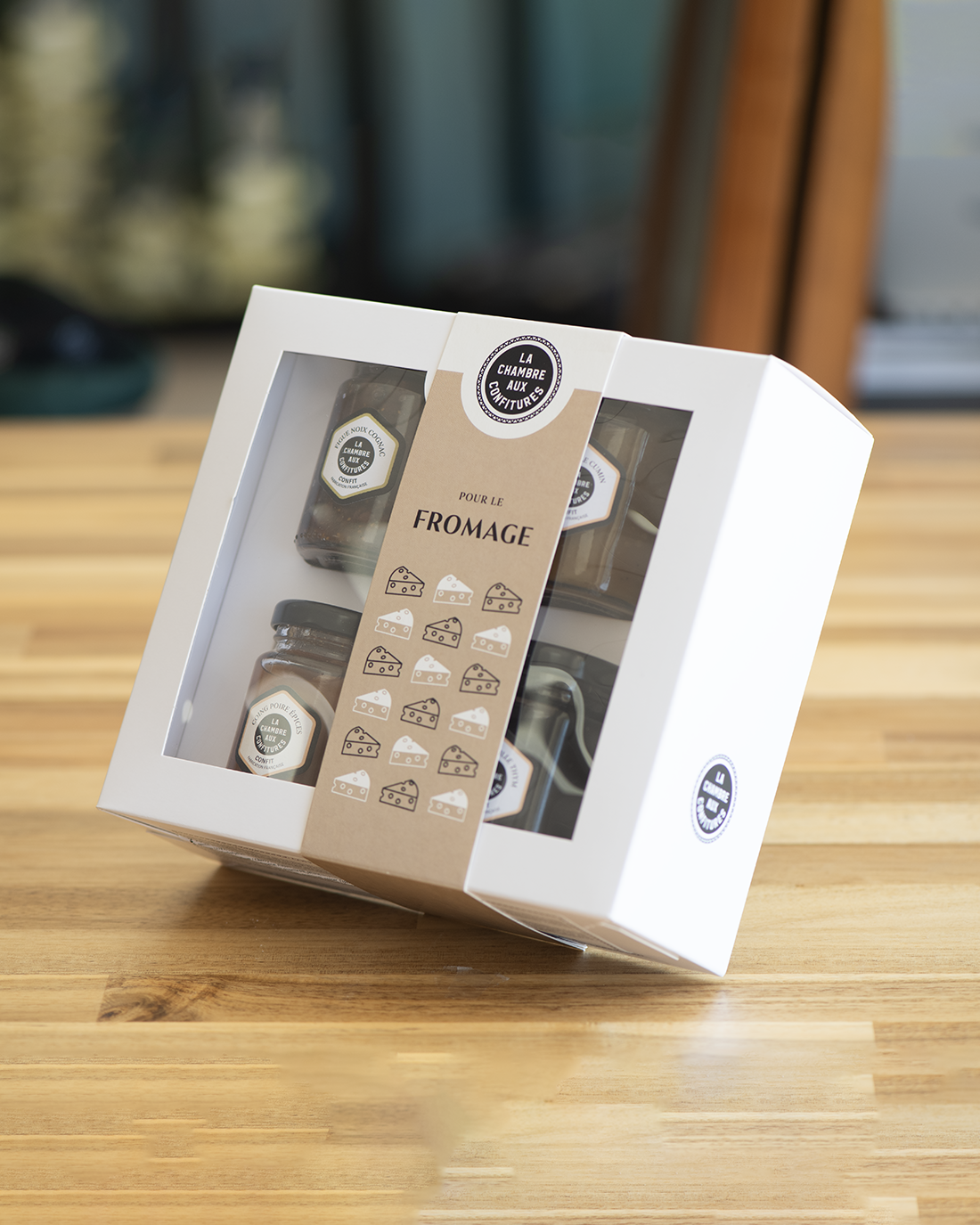 Coffret confitures pour le fromage