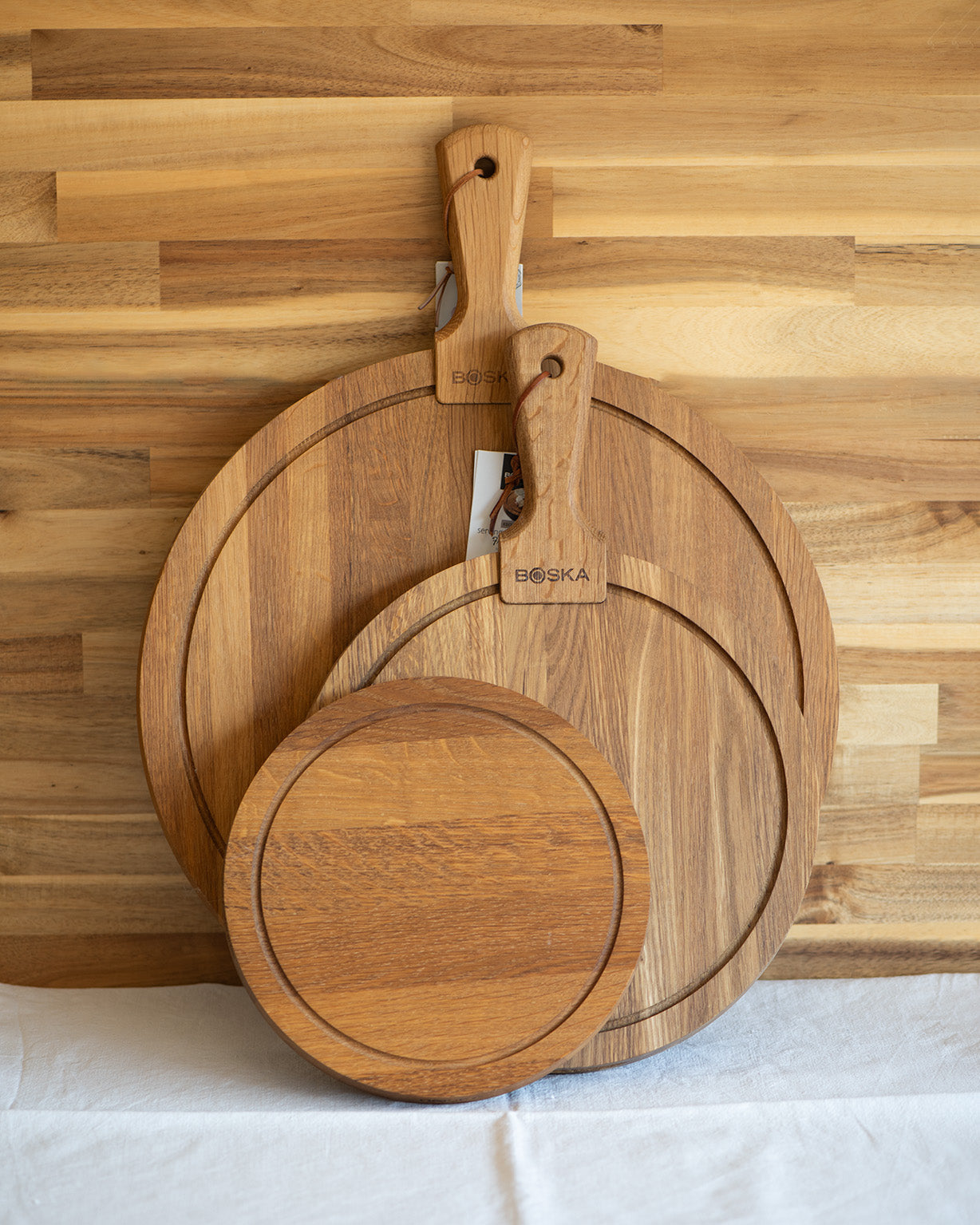 Grande planche ronde à découper