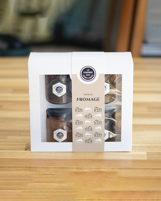 Coffret confitures  pour le fromage